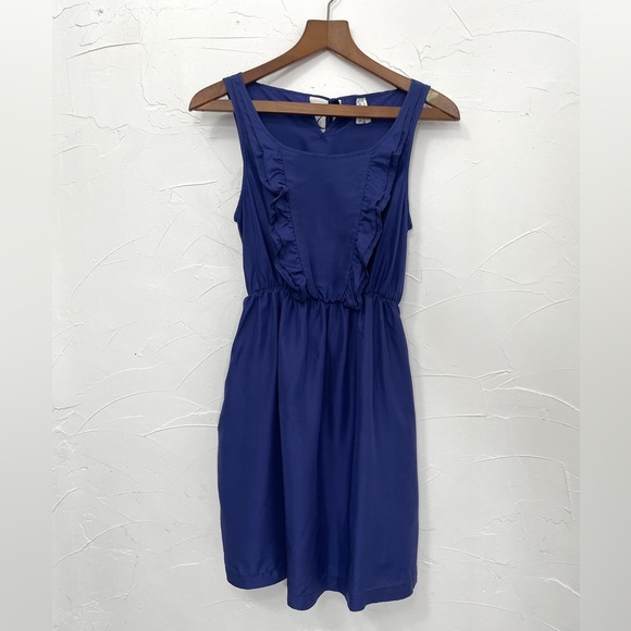 Anthropologie Maeve Sleeveless Ruffle Dress - Picture 5 of 8
